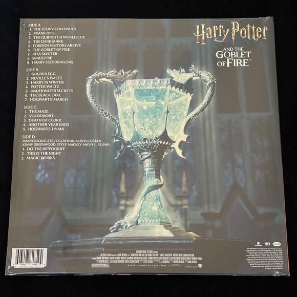 Bundle: 4 Harry Potter OST 2025 RSD Clear Vinyls New Sealed Years 1-4 - Picture 10 of 10